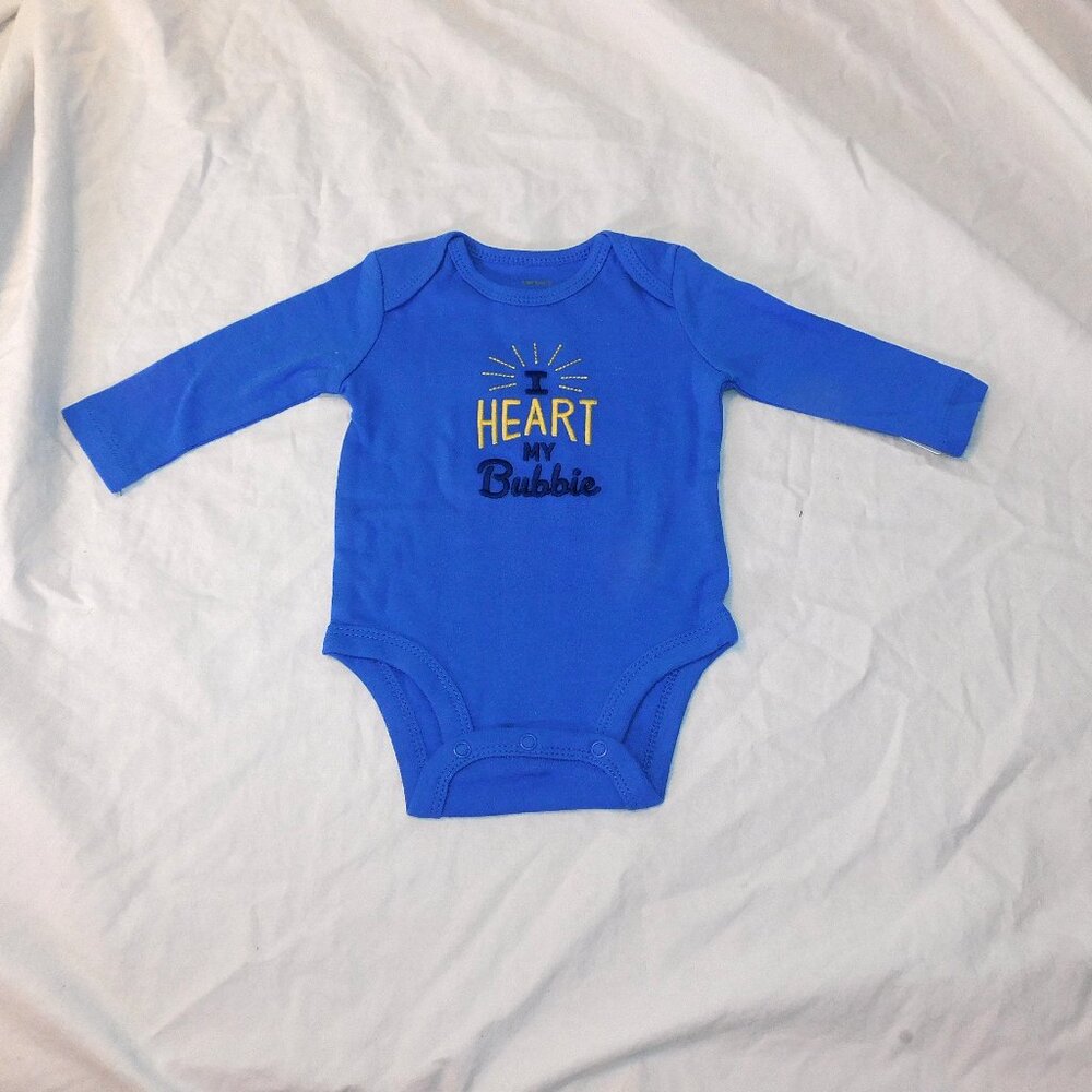 Baby First Hanukkah One Piece I Love Bubbie Unisex Jewish Yom Kippur Judaism NEW